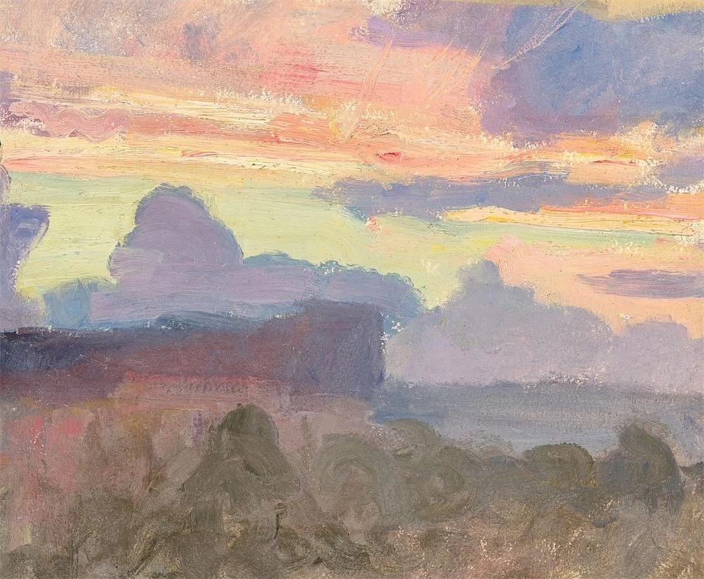 Studio delle nuvole (tramonto)